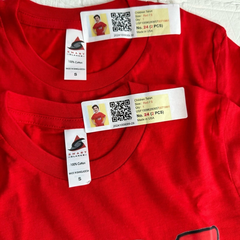2 NEW Red Ribbon Week D.A.R.E. red Kids Small Tee’s Custom - Picture 7 of 9
